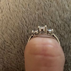 Silver CZ Ring